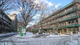 2012年2月3日　城北キャンパス積雪